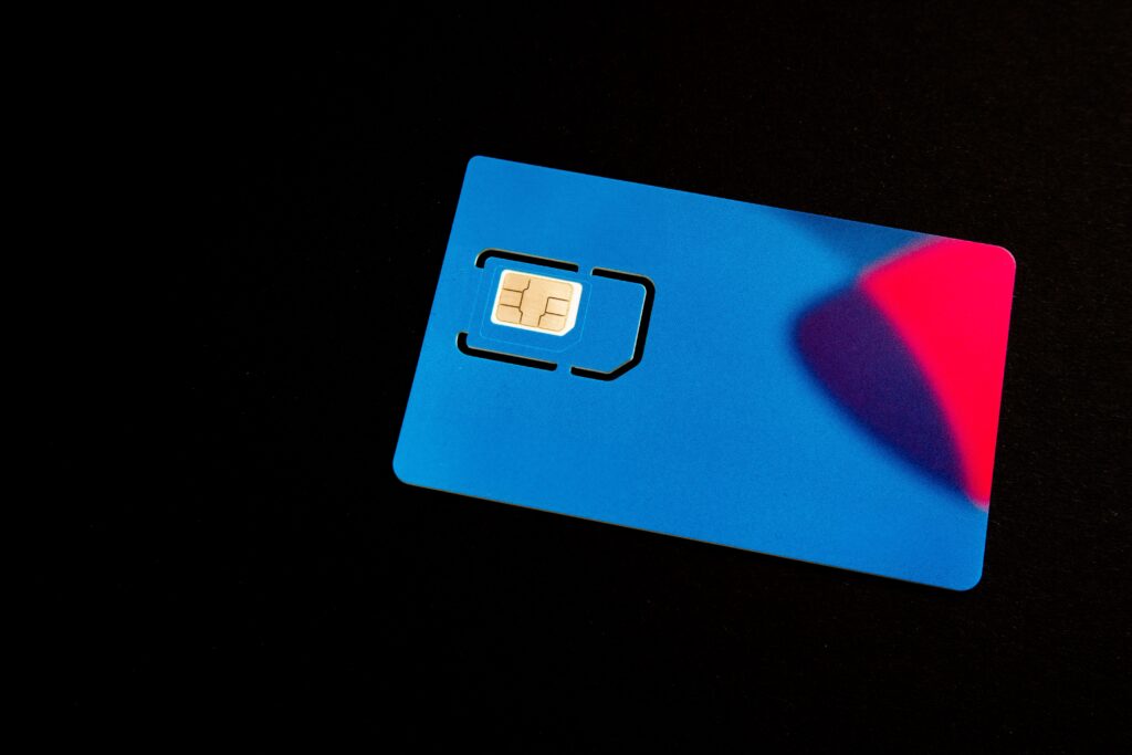 eSIM and a smartphone